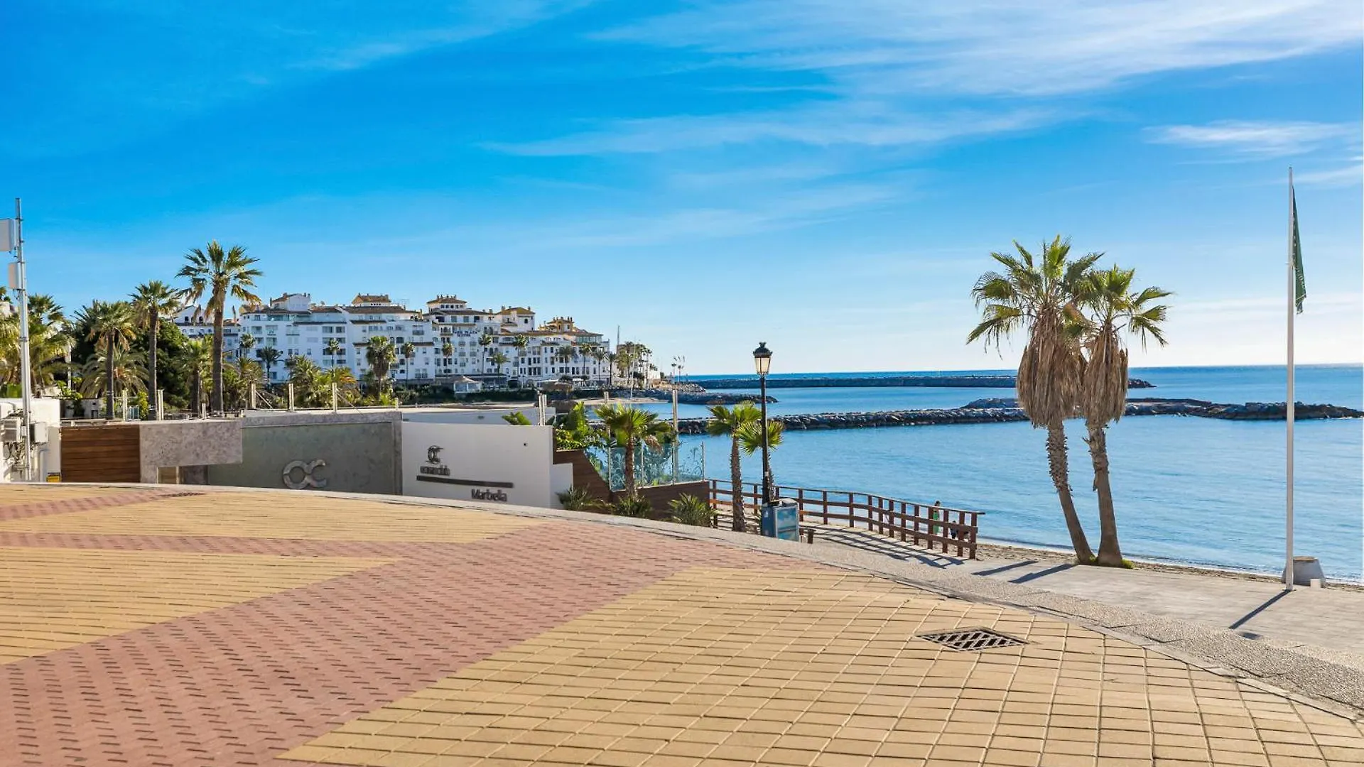 Modern 2 Bedroom Apartment, With Sea Views, In Playas Del Duque - Puerto Banus Marbella Apartment